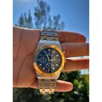 Gold Power Rolex Model Çelik Lüks Erkek Kol Saati - Altın - Gümüş