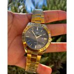 Gold Power Rolex Model Çelik Lüks Kordon Erkek Kol Saati - Altın - Siyah