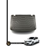 Gold Renault Clio 4 Hatchback Rubber Yumuşak 3D Bagaj Havuzu - Siyah