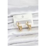 Gold Renk Asimetrik Halka Model Kadın Küpe - EBJ260612W44043 BKP11853