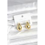 Gold Renk Damla Küpe 24 Mm - Tj-Bkp11378