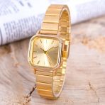 Gold Renk Minimal - Çelik Kadın Kol Saati St-304260