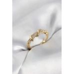 Gold Renk Zirkon Taşlı Sarmal Yılan Model Kadın Yüzük - Tj-Byk4068 Tg-1395 347357
