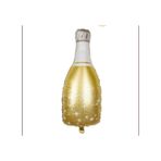 Gold Renkli 100x49 CM Büyük Boy Şampanya Şişesi Folyo Balon Bride To Be Bekarlığa Veda