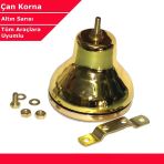 Gold Serisi Çan Tramvay Korna Tekli Krom Röle Gerekmez Kolay Montaj