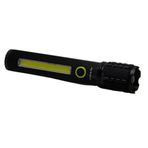 Gold Silver GS-400 10W Çelik Kasa Zoom Özellikli USB Şarjlı El Feneri