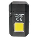 Gold Silver GS-4000 Led Şarjlı Elektrikli Çakmak Cep Feneri
