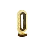 Gold Silver Gs-755 Kristal Şarjlı Dokunmatik Masa Lambası Abajur Gece Lambası 3 Işık Rengi Dim Özellikli Gold Nurden