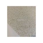 Gold Simli Ince Şeffaf Pvc Yuvarlak Muşamba Masa Örtüsü (SİMLER IKİ ŞEFFAF MUŞAMBA ARASI PRESLİDİR) Gold 140 x 140