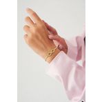 Gold Sonsuzluk Örgü Ip Best Friends Bileklik