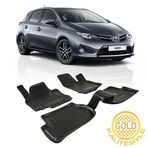 Gold Toyota Auris E180 2013-2020 3d Havuzlu Paspas