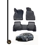 Gold Toyota Corolla 2019-2014 Sedan 3D Havuzlu Paspas Kauçuk Vox - Siyah
