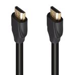 Gold Uçlu HDMI Kablo, Siyah, 1.5 Metre, 4K Ultra HD ve 1080p Full HD Destekli, TV, Projektör ve Oyun Konsolu ile Uyumlu