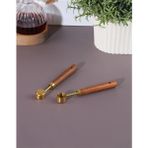 Gold Unisex Arow Ahşap Sap Gold Ölçü Kaşığı 2,5 ml Model Kodu: D-437GOLD - Altın