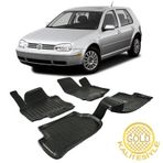 Gold Volkswagen Golf 4 1997-2004 3d Havuzlu Paspas