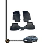 Gold Volkswagen Passat B8 3D Oto Paspas Uyumlu Specıal - Siyah