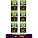 Gold Wings Granül Muhabbet Kuşu Yemi 1 kg x 6 Adet Özel İçerik ile Zenginleştirilmiş
