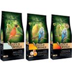 Gold Wings Premium Muhabbet Kuşu Için Kum+Mama+Kondisyon