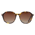 Goldberry Gbgnş 4516-C02 Genç Erkek, Kadın, Unisex Geometrik Çerçeveli Asetat Polarize Güneş Gözlüğü - Kahverengi - Leopar