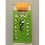 GOLDEN 50 İĞNELİ İSTAVRİT KÖSTEĞİ 7 NO BEYAZ İĞNE -0,20 MM -0,22 MM -0,25 MM KÖSTEK (Turuncu)
