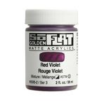 Golden Artist Colors SoFlat Mat Akrilikler Kırmızı Menekşe, 59 ml Kavanoz, Profesyonel Akrilik Boya, Yarı Opak