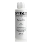 Golden Fluid Acrylic 118 Ml Seri 1 Titanium White