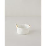 Golden Gleam Porselen Kase 15 cm Beyaz-Gold