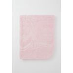 Golden Golden Yenidoğan Bebek Battaniyesi Emboss Kabartma Maymuncuk Baskılı Standart, Pembe