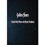 Golden Hours: A Stylish Daily Planner with Hourly Breakdown