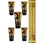 Golden Mask Soyulabilir Altın Maske 150 Ml 5 Adet 07GLD093