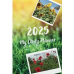 Golden Moments: 2025 Daily Planner: 2025 Daily Journal With Full Page Per Day, Hourly Schedule, Monthly Budget Section, Weekly Meal Section, Weekly Shopping List and Daily To Do List, 6x9', Hardcover