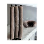Golden Needle Kadife Saç Sosisi Şekillendirici Bigudi Isısız Saç Şekillendirici Bigudi 3 Adet Kahverengi