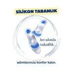 Golden Pearl Tam Ortopedik Anatomik Silikon Ayakkabı Tabanlığı Topuk Dikeni Tabanlık Düz Taban Ayak Ağrısı, 36-37