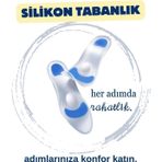 Golden Pearl Tam Ortopedik Anatomik Silikon Ayakkabı Tabanlığı Topuk Dikeni Tabanlık Düz Taban Ayak Ağrısı, 38-39