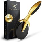 Golden Pizza Cutter Paslanmaz Çelik, Şık ve Profesyonel Pizza Kesici