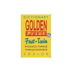 Golden Print Fast - Twin Ingilizce - Türkçe, Türkçe - Ingilizce Sözlük (Sarı Cilt)
