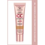 Golden Rose CC Krem Skin Perfector Color Correcting Light Foundation - 104