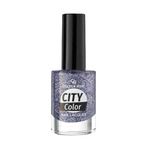 Golden Rose City Color Nail Lacquer Glitter No:105 - Oje