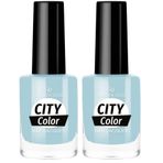 Golden Rose City Color Nail Lacquer No:152 - Oje 2li paket