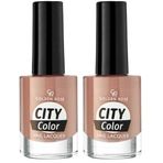 Golden Rose City Color Nail Lacquer No:78 - Oje 2li paket