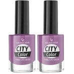 Golden Rose City Color Nail Lacquer No:79 - Oje 2li paket