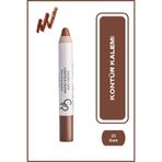 Golden Rose Contour Crayon No: 23 Dark Brown - Doğal Gölgelendirici Kontür Kalemi
