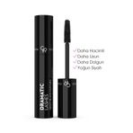 Golden Rose Dramatic Lashes Night Black Mascara İçerikli Hacim Veren Siyah Maskara 13 ml