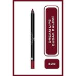 Golden Rose Dream Lips 528 Dark Wine Dudak Kalemi Yumuşak Yapı ile Ruj Taşmasını Önler - Bordo