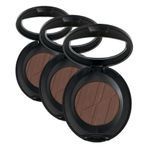 Golden Rose Eyebrow Powder No: 106 Deep Brown - Doğal Kaş Farı (3 paketi)
