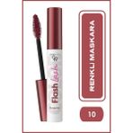 Golden Rose Flash Lash Colored Mascara No: 10 Burgundy - Renkli Maskara - 01