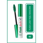 Golden Rose Flash Lash Yeşil Maskara No:02 Orman Yeşili–9 ml