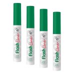 Golden Rose Flash Liner Colored Eyeliner - 102 Forest Green - Renkli Likit Eyeliner (4 paketi)