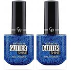 Golden Rose Glitter Shine Nail Lacquer No:216 - Oje 2li paket