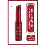 Golden Rose Glow kiss tinted shea yağı,Hyaluronik asit ve vitamin e içeren renkli dudak balmı - 05 Cherry Juice